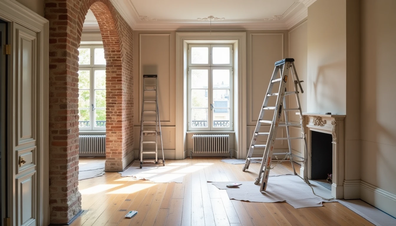 Entreprise renovation appartement Paris : comparatif et tarifs
